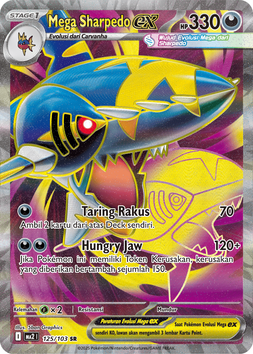 Mega Sharpedo ex