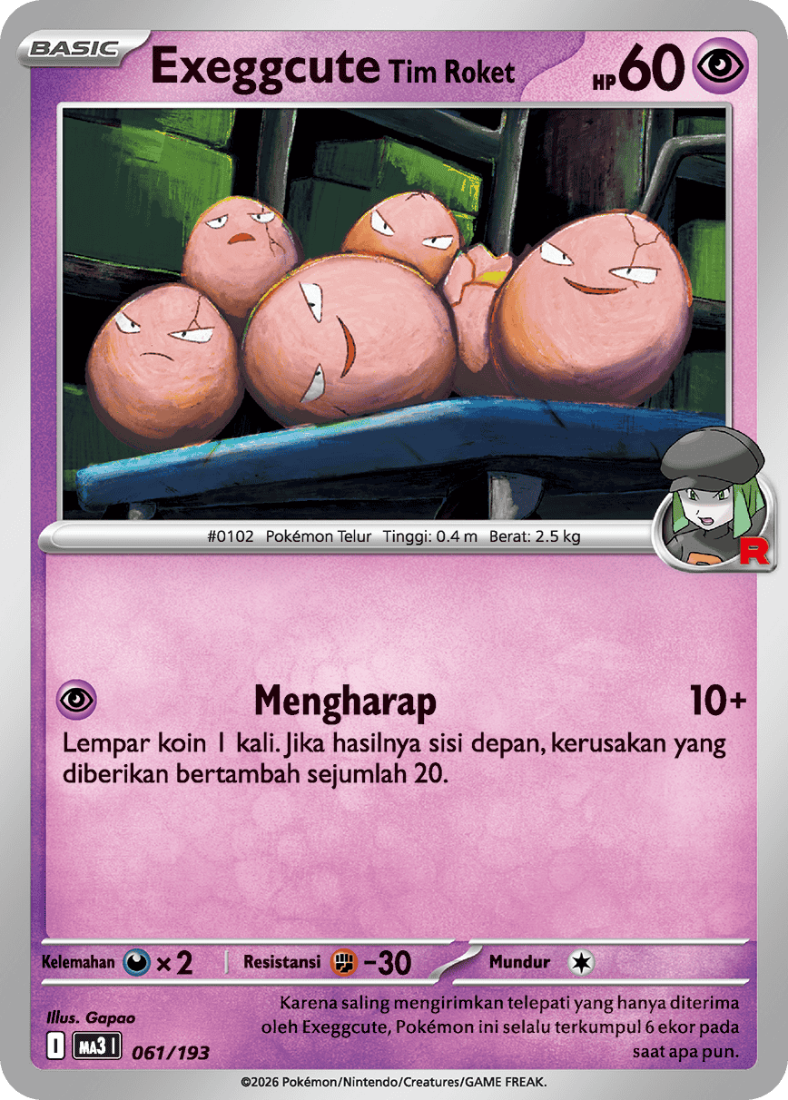 Exeggcute <Tim Roket>