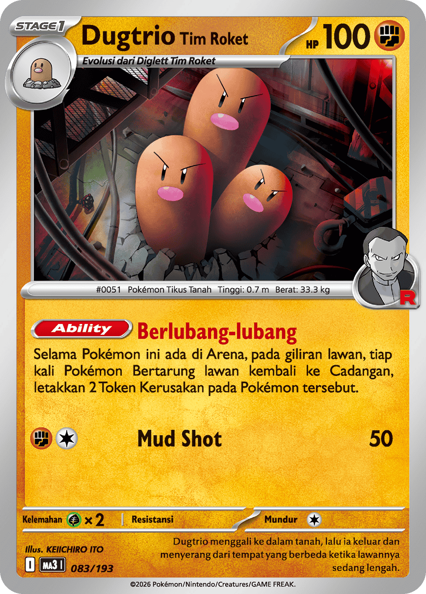 Dugtrio <Tim Roket>