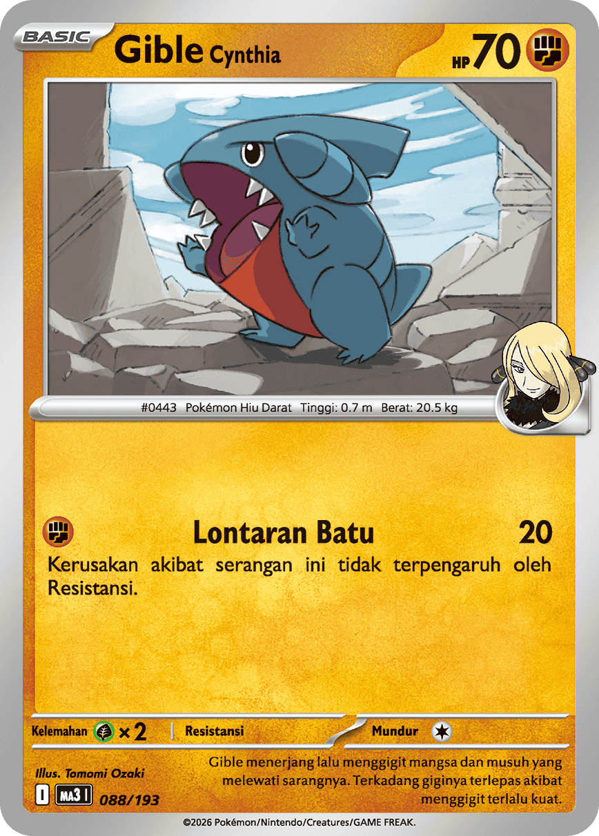 Gible <Cynthia>