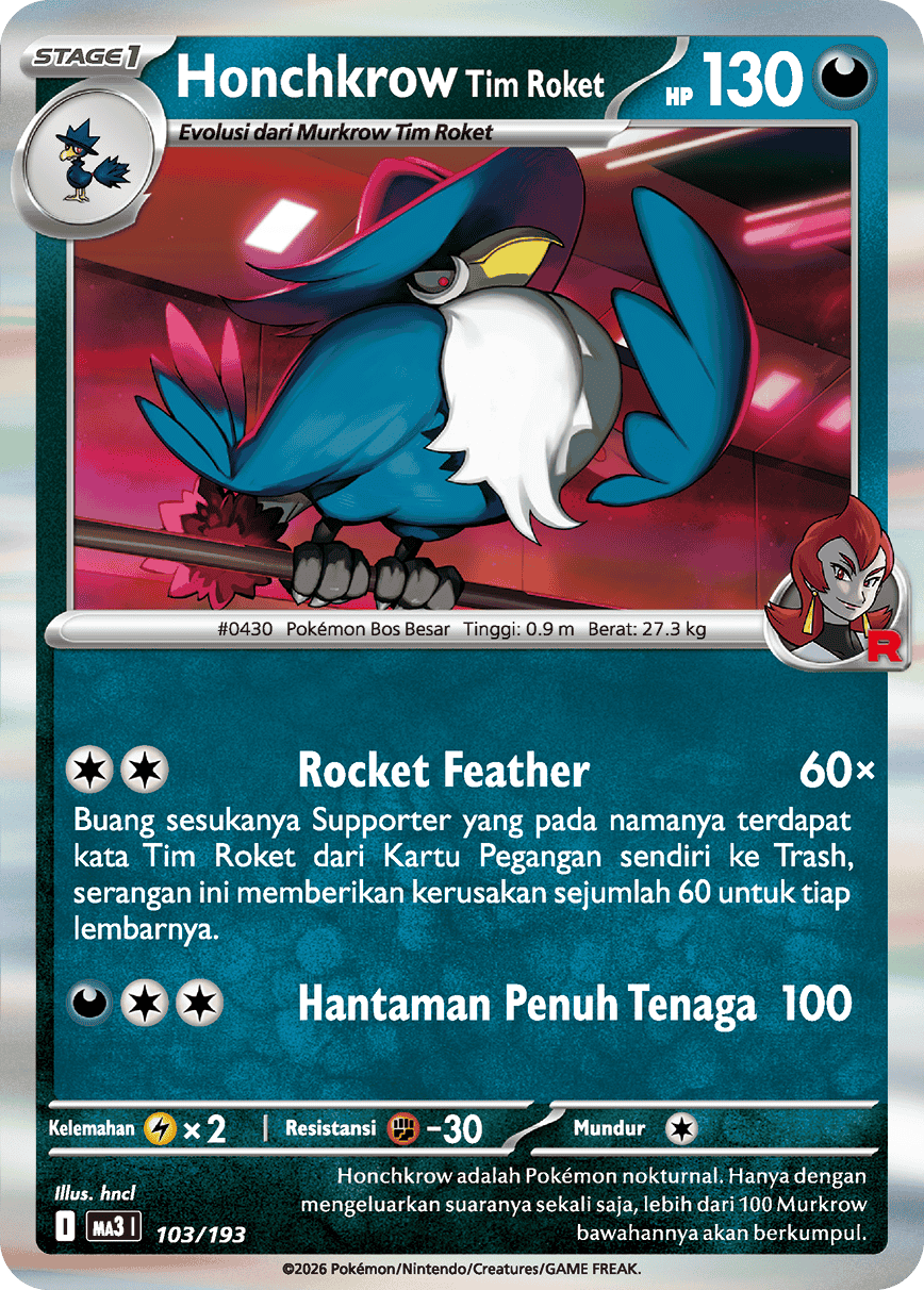 Honchkrow <Tim Roket>