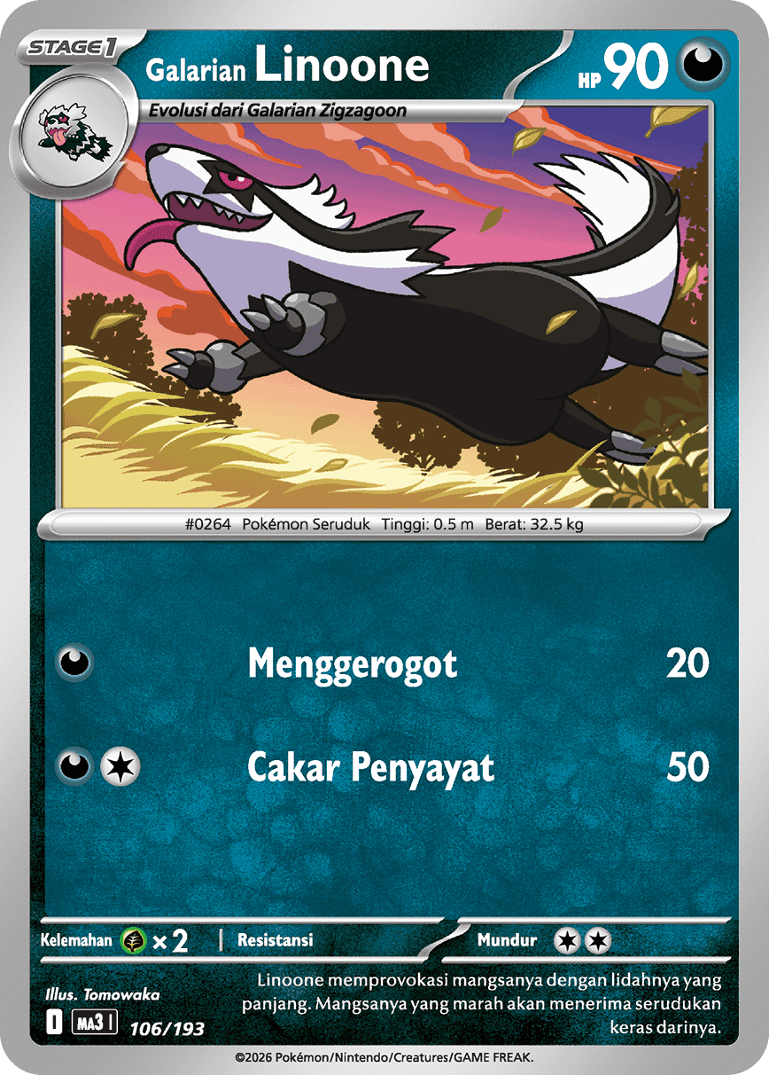 Galarian Linoone
