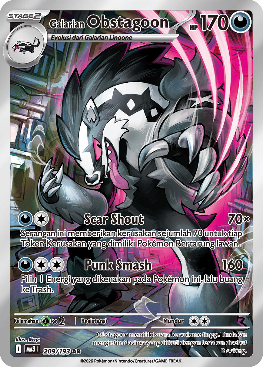 Galarian Obstagoon