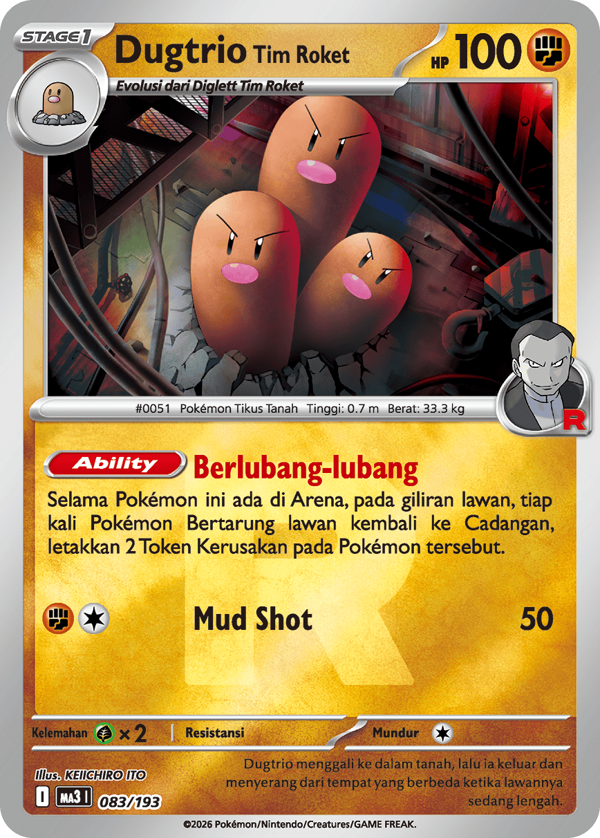 Dugtrio <Tim Roket>