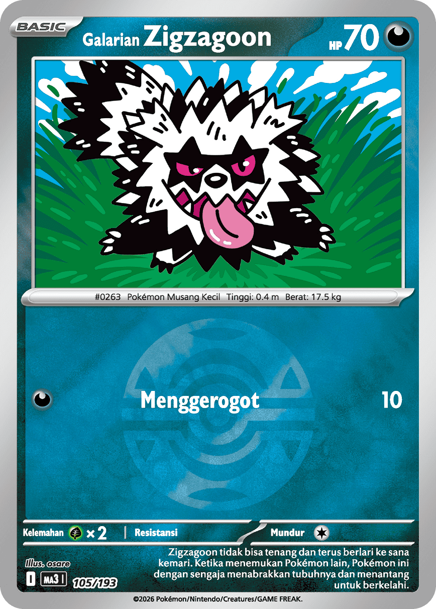Galarian Zigzagoon