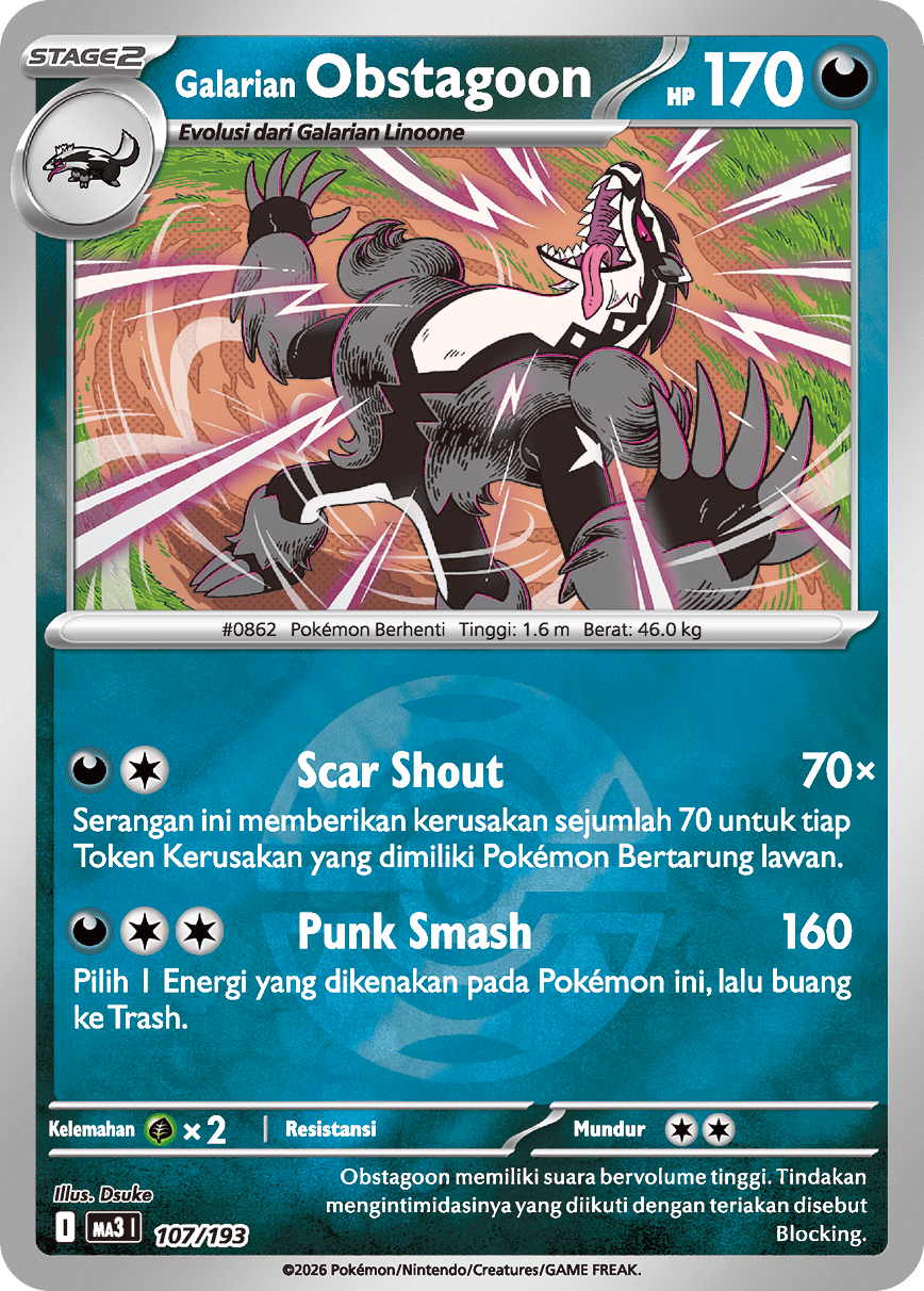 Galarian Obstagoon