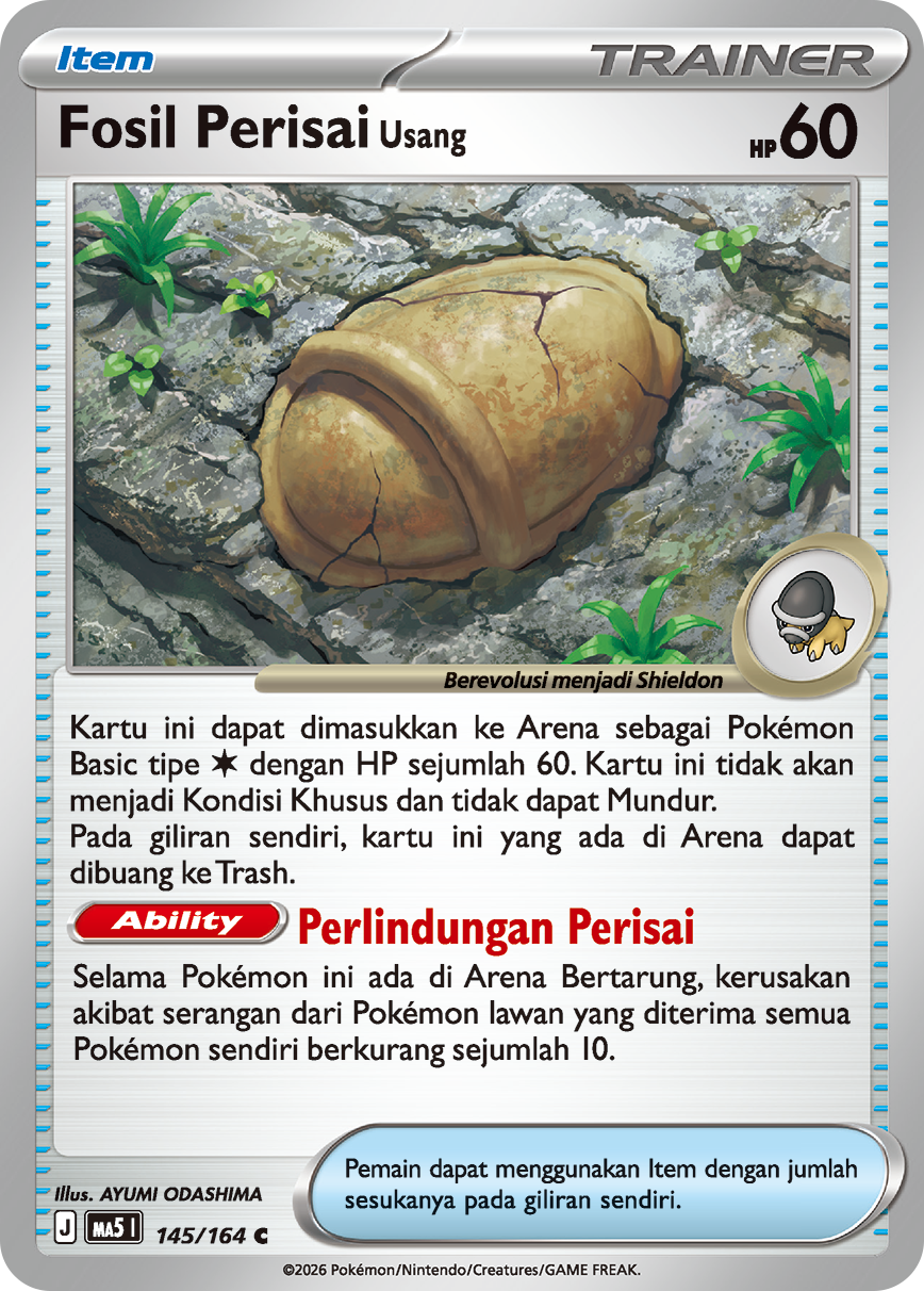 Fosil Perisai Usang